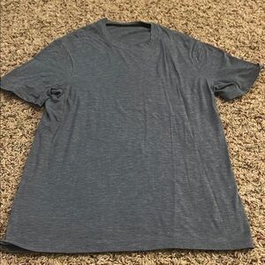lululemon athletica Blue Short Sleeve Tee